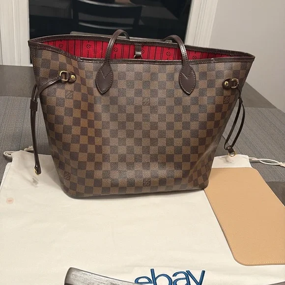 Louis Vuitton Neverfull MM Damier Ebene - Picture 2 of 16